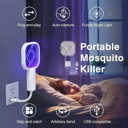Mini Usb Rechargeable Mosquito Racket